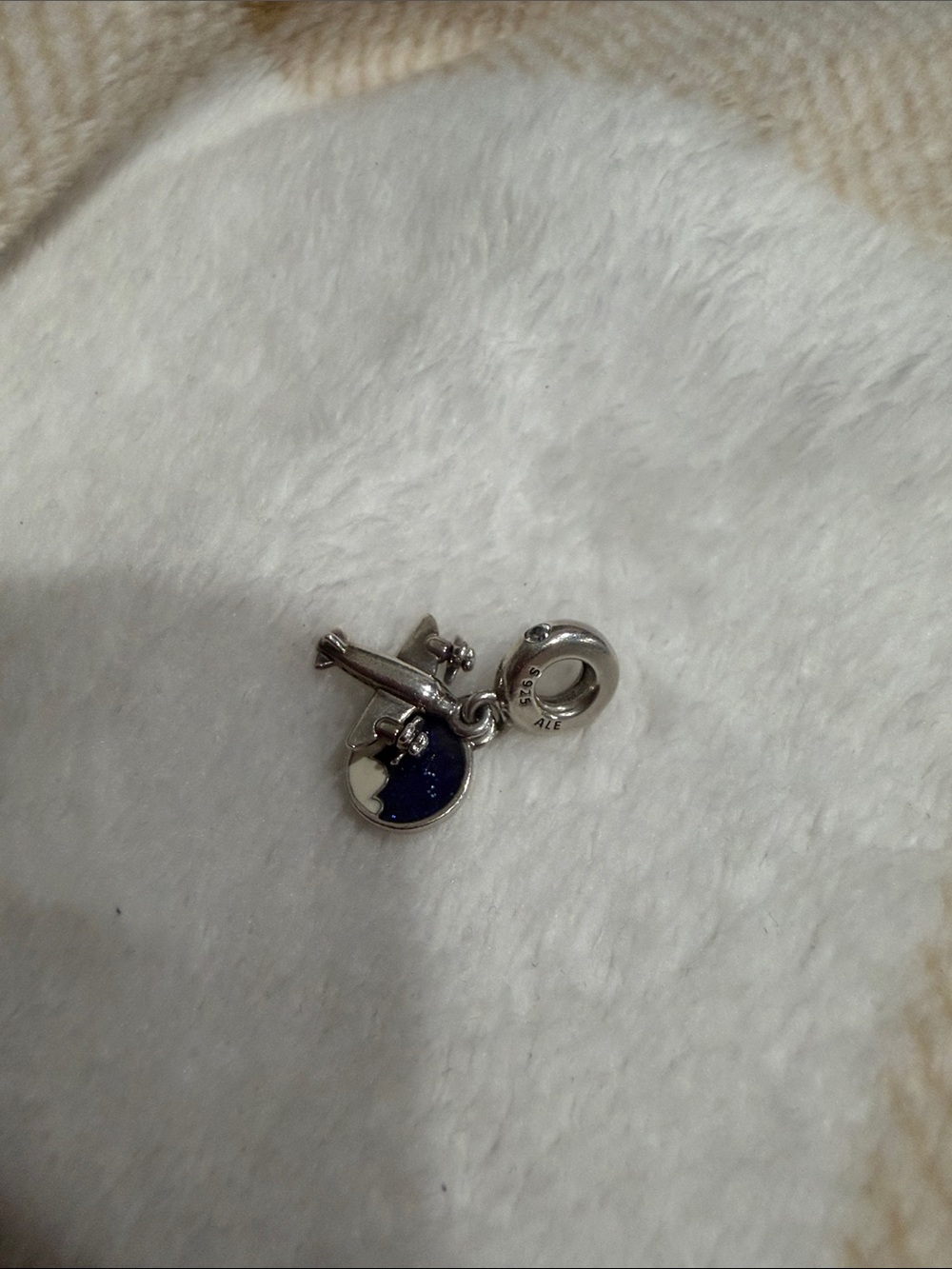 Pandora Propeller Plane dangle charm